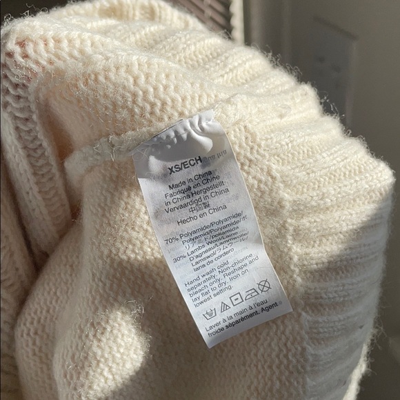 J Crew Cable Knit Crewneck Wool Sweater - Picture 8 of 8